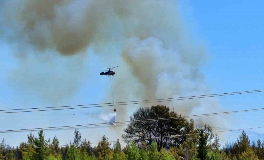Antalya’da Ormanlık Alandaki Yangın Kontrol Altına Alındı