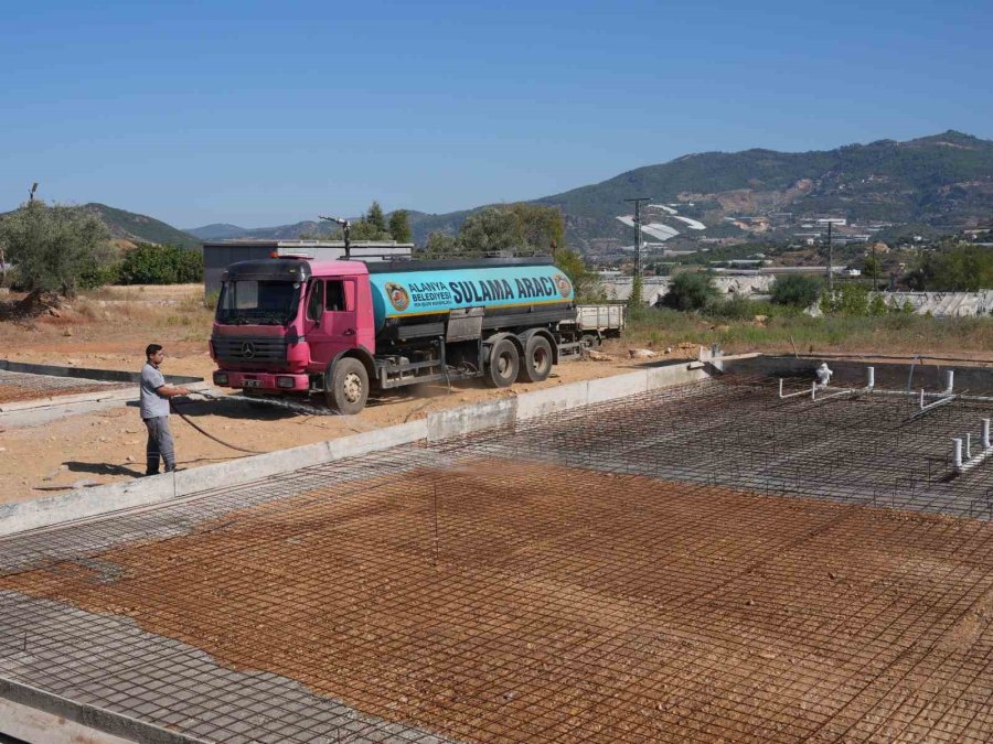Alanya’da Çok Amaçlı Yaşam Alanı’nın Temeli Atıldı