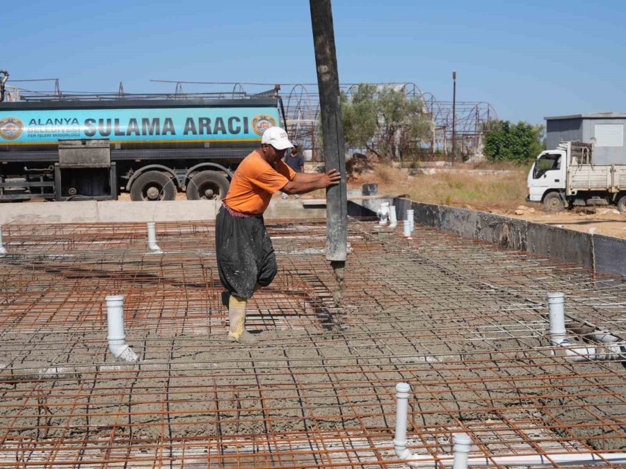 Alanya’da Çok Amaçlı Yaşam Alanı’nın Temeli Atıldı