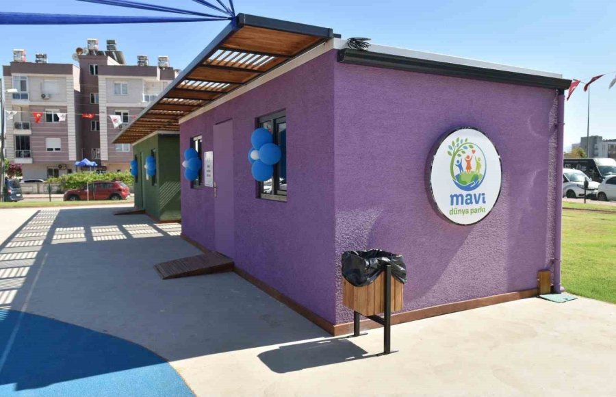 Kepez’den Mavi Dünya Otizm Ve Down Sendromlu Bireyler Tematik Parkı