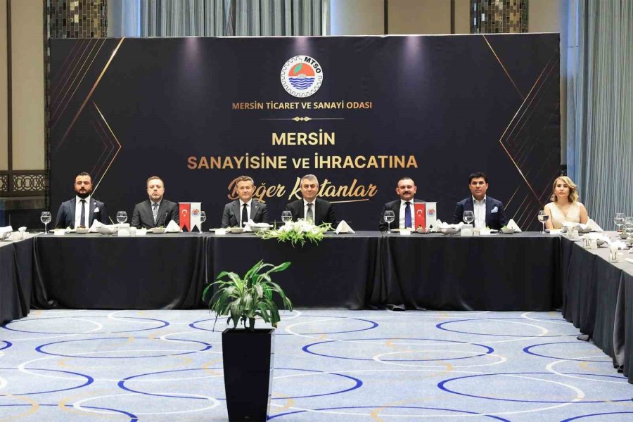 Mersin’in Üretim Ve İhracat Başarısı Taçlandırıldı