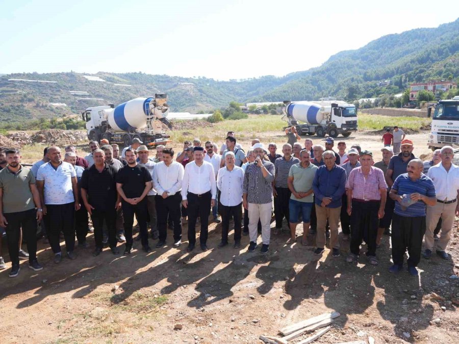 Alanya’da Çok Amaçlı Yaşam Alanı’nın Temeli Atıldı