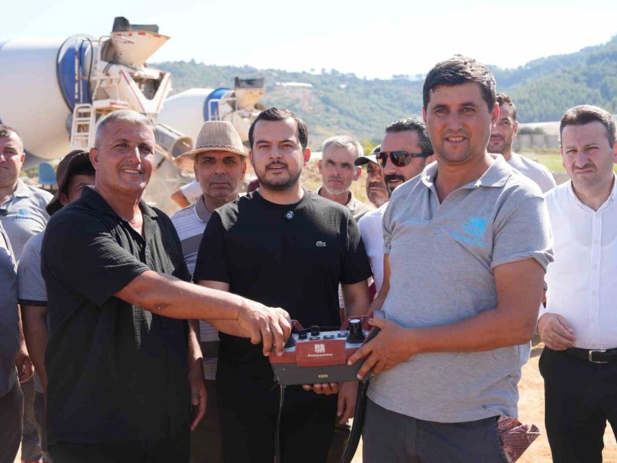 Alanya’da Çok Amaçlı Yaşam Alanı’nın Temeli Atıldı