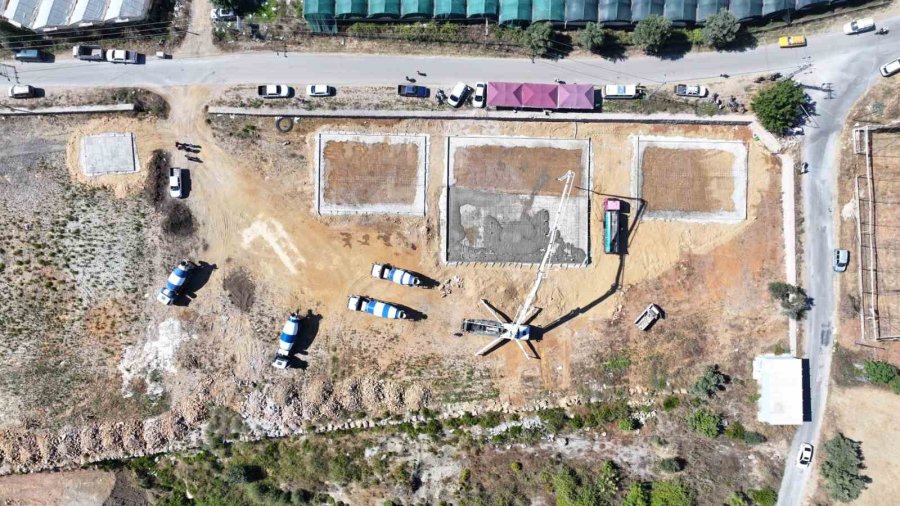 Alanya’da Çok Amaçlı Yaşam Alanı’nın Temeli Atıldı