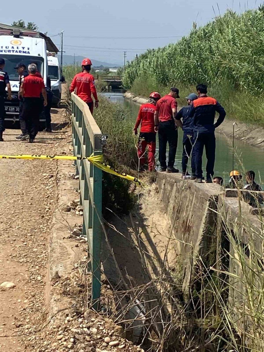 Sulama Kanalında Aranan Sera İşçisinden Acı Haber Geldi, Yakınları Sinir Krizi Geçirdi