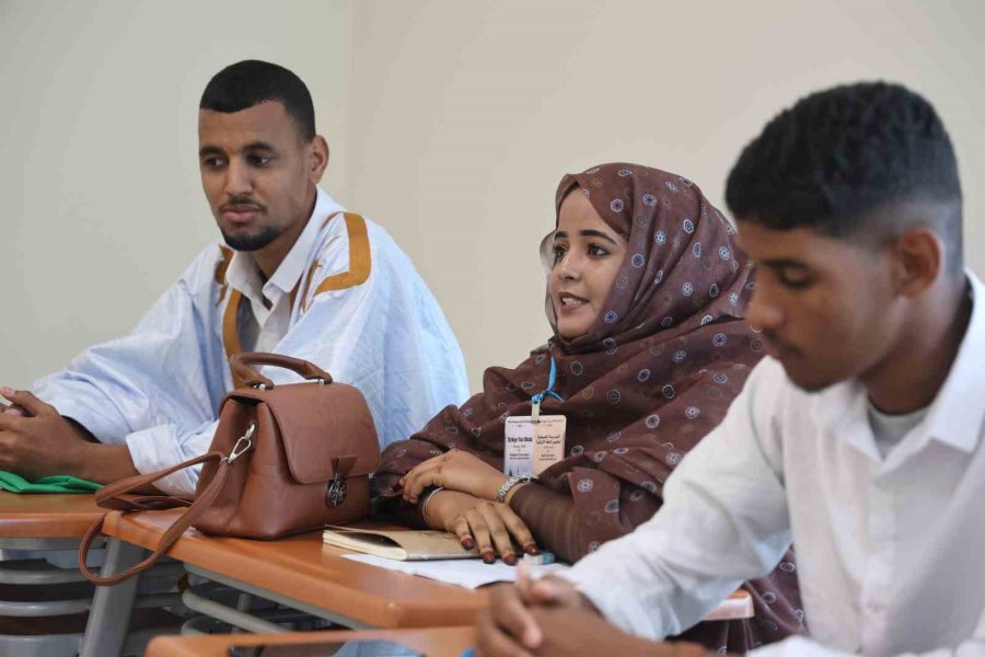 Moritanyalı Öğrenciler Konya’da Türkçe Öğreniyor