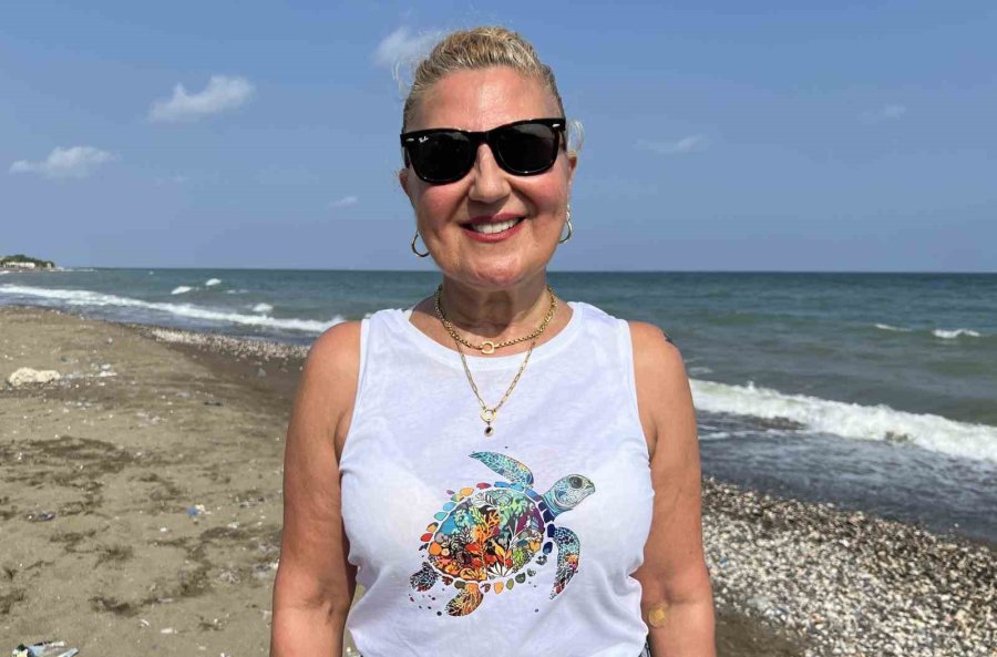 Mersin’de Uydu Takip Cihazı Takılan 2 Kaplumbağa Tekrar Denizle Buluştu
