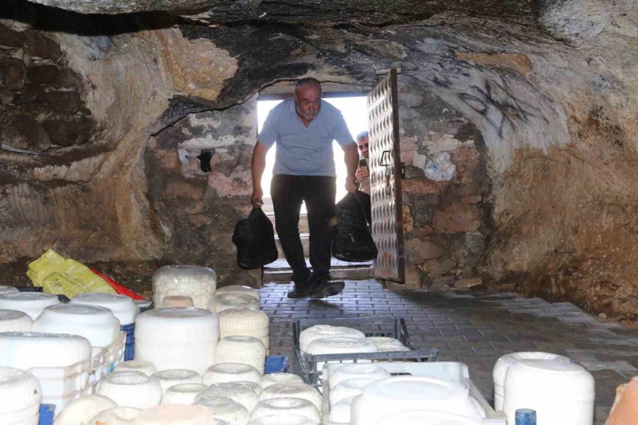 Tuluk Peynirleri Mağaraya Dinlenmeye Bırakıldı