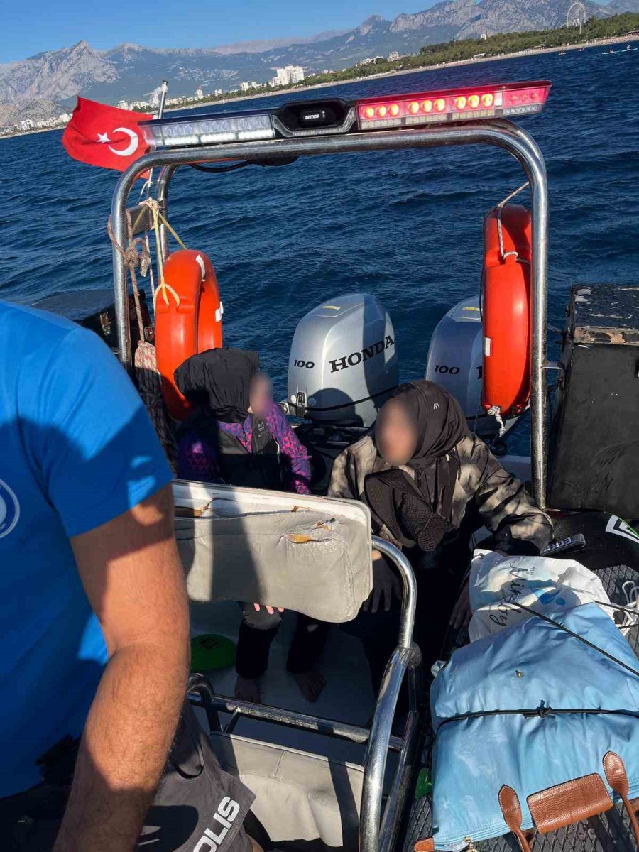 Rüzgarla 2 Mil Açığa Sürüklenen 38 Sup’cuyu Deniz Polisi Kurtardı