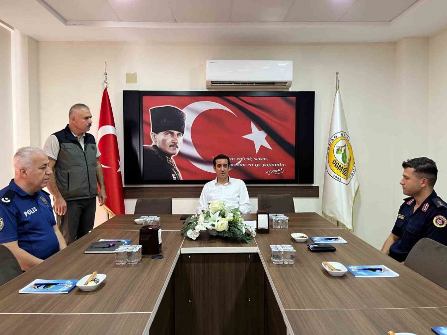 Bozyazı’da Orman Yangınlarına Karşı Toplantı Yapıldı