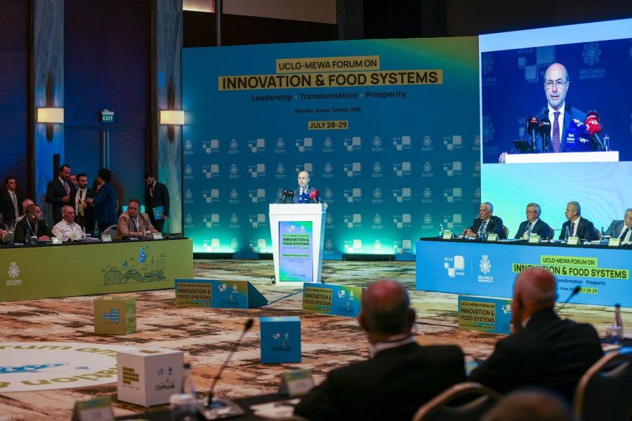 11 Ülkeden 136 Temsilcinin Katılımıyla Selçuklu Belediyesi, Uclg-mewa Yenilikçilik Ve Gıda Sistemleri Forumuna Ev Sahipliği Yapıyor
