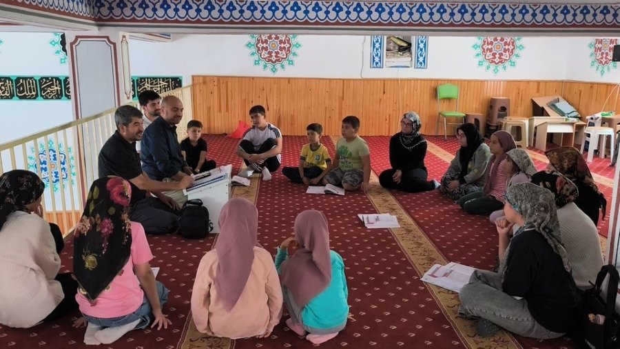 Anamur Yaylalarında Yaz Kur’an Kursları Devam Ediyor