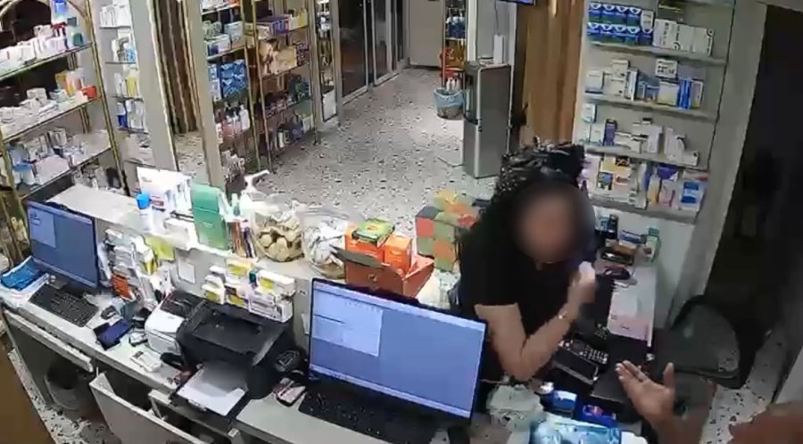 Eczacıyı Darbedip İlaçları Gasbeden Şüpheli Polisten Kaçamadı
