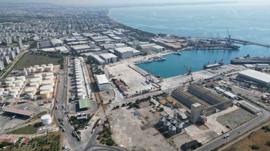 Antalya Serbest Bölge’nin Haziran Ayı Sonu İtibarıyla Toplam Ticaret Hacmi 598 Milyon 643 Bin Dolar Oldu