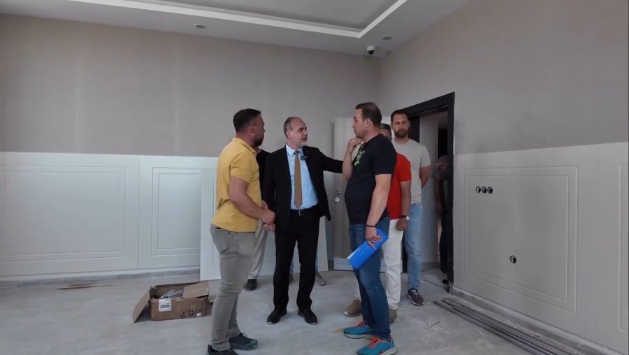 Nöhü Spor Bilimleri Fakültesi’nin Yeni Binası Eğitim Öğretime Hazırlanıyor