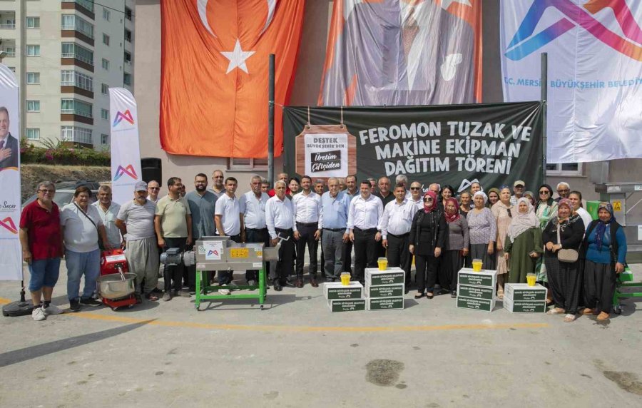 Mersin’de Üreticiye Feromon Tuzak Ve Makine Ekipmanı Desteği