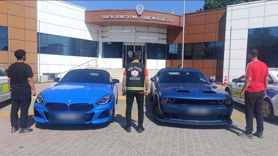 Mersin’de Düğün Konvoyunda Yolu Kapatan 7 Sürücüye 695 Bin 862 Lira Ceza