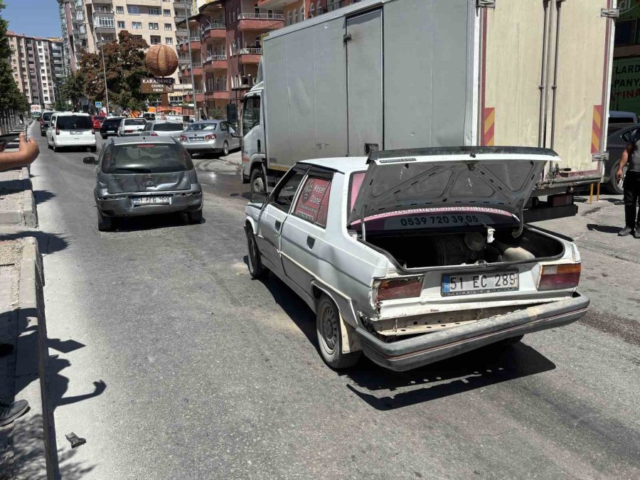Niğde’de Zincirleme Kaza: 1 Yaralı