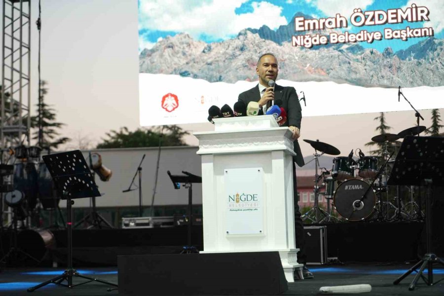"niğde Dağ, Doğa Ve Dondurma Festivali" Başladı