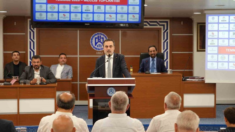 Kto Başkanı Öztürk: "ekonomi Programı Özel Sektörün Talepleri Doğrultusunda Güncellenmeli"