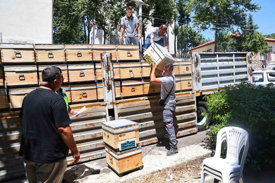 Büyükşehir’den Gündoğmuş Ve İbradılı Arıcılara Bereket Kovanı