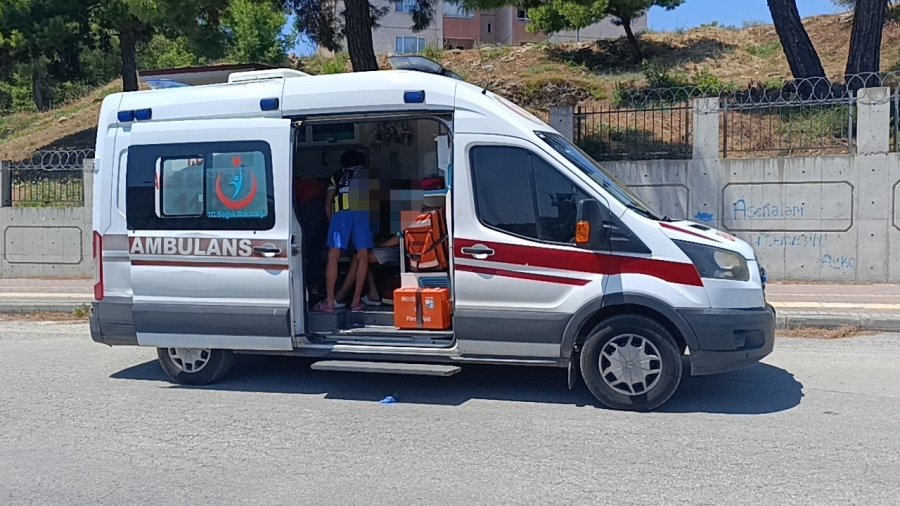 Küçük Çocukların Motosiklet Gezintisi Hastanede Son Buldu