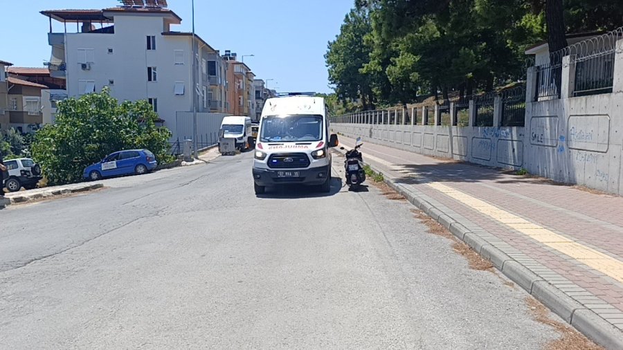 Küçük Çocukların Motosiklet Gezintisi Hastanede Son Buldu