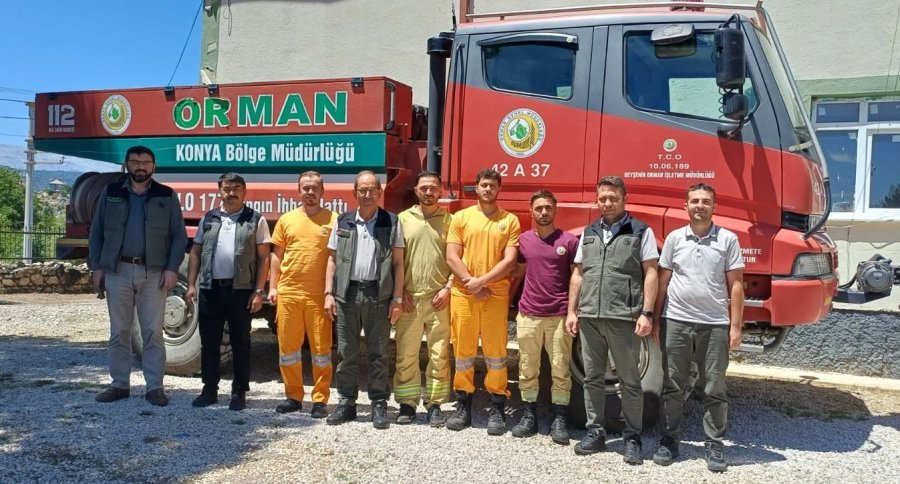 Beyşehir’de Yeşil Vatan Nöbeti