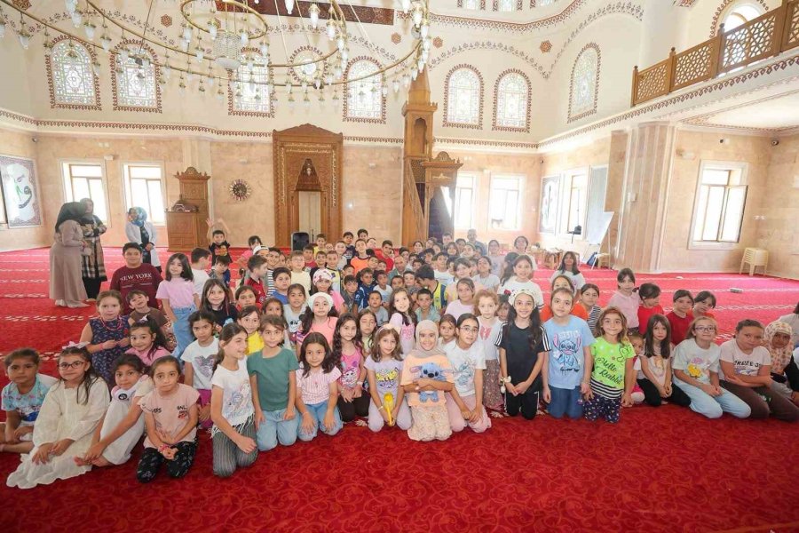 Başkan Özdemir’den Yaz Kur’an Kursu Öğrencilerine Ziyaret