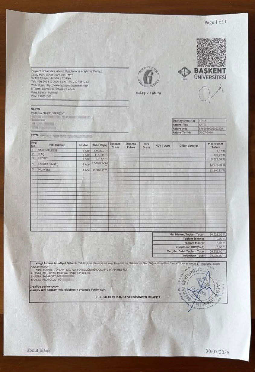 Özel Hastane Acilinde Ödedikleri Bin 293 Euroyu Cimer’e Taşıdılar