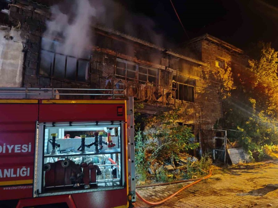 Seydişehir’de Müstakil Evde Yangın Paniği
