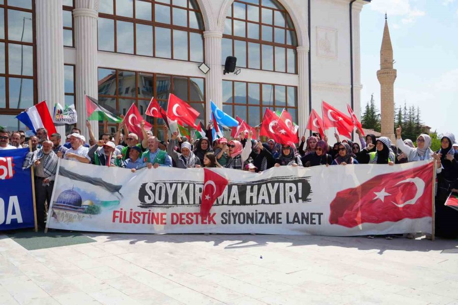 Srebrenitsa’dan Yola Çıkan ’filistin Konvoyu’ Niğde’de