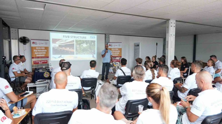 Fıvb Plaj Voleybolu Antrenörlük Kursu Alanya’da Başladı