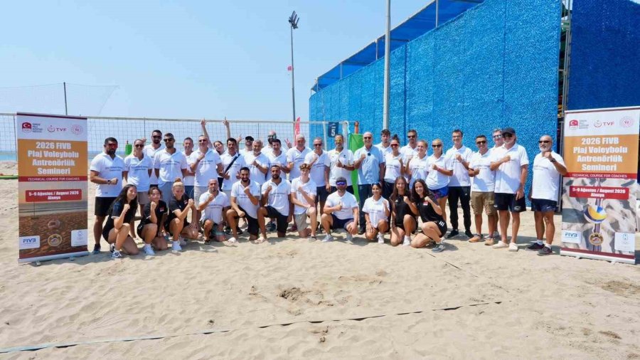 Fıvb Plaj Voleybolu Antrenörlük Kursu Alanya’da Başladı