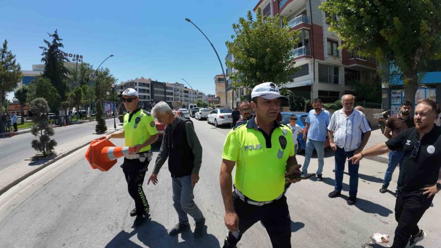 Karaman’da Otomobilin Çarptığı Genç Kadın Yaralandı