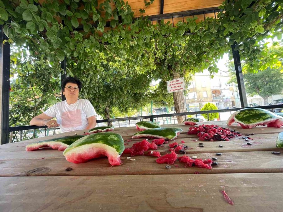 Muhtarın Karpuz Kabuğu Tepkisi