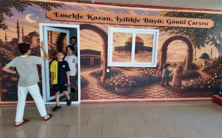 Gönül Çarşısı Projesiyle Cami Çocuklarla Doldu