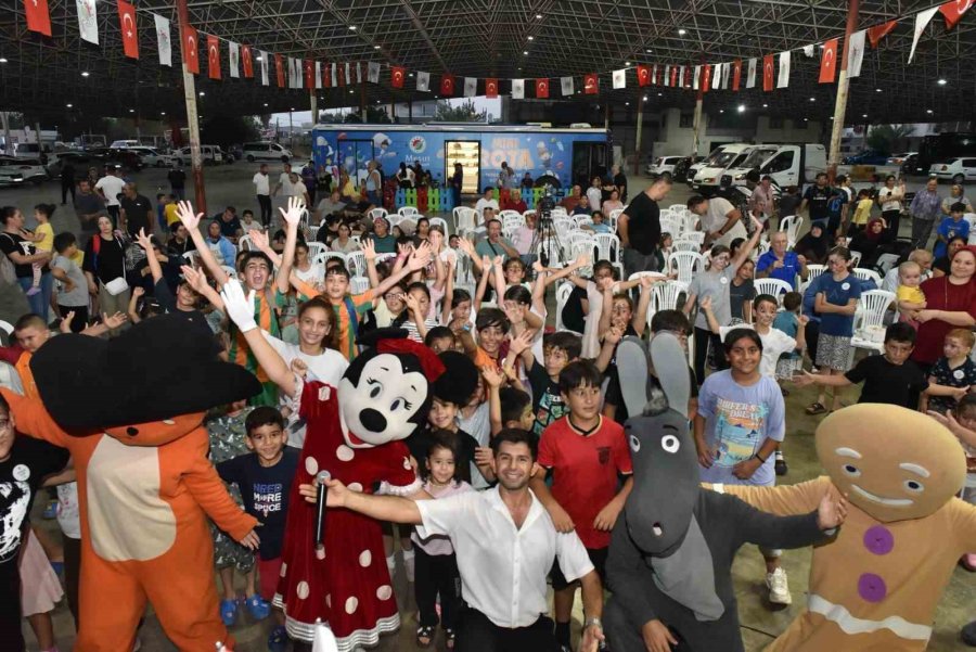Kepez’de Mahalle Buluşmalarında Çocuklar Hem Öğrenip Hem Eğlendiler