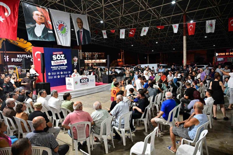 Kocagöz, Altınova’nın Taleplerini Yerinde Dinledi