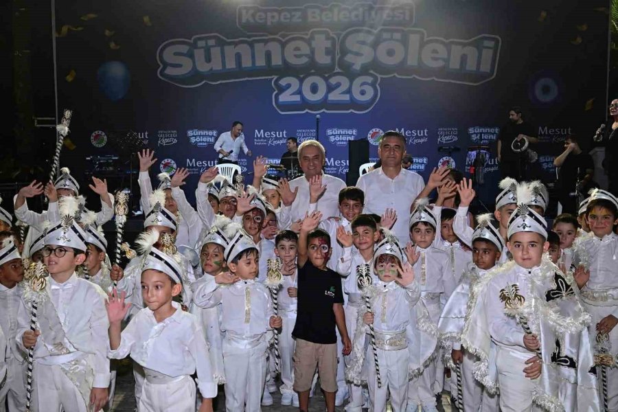 Kepez’de Sünnet Şöleni Coşkusu