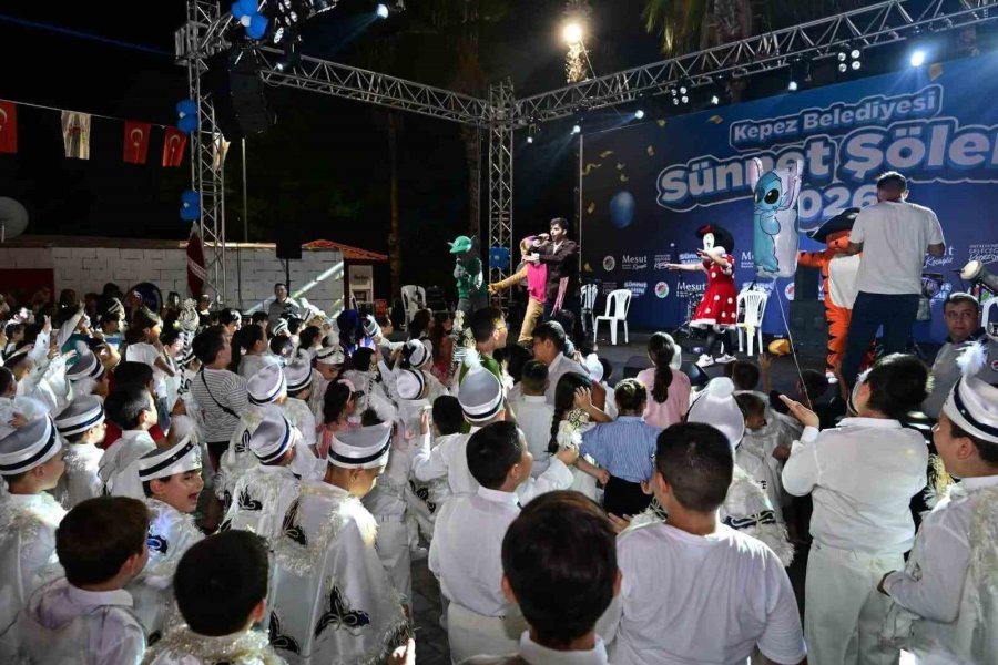 Kepez’de Sünnet Şöleni Coşkusu