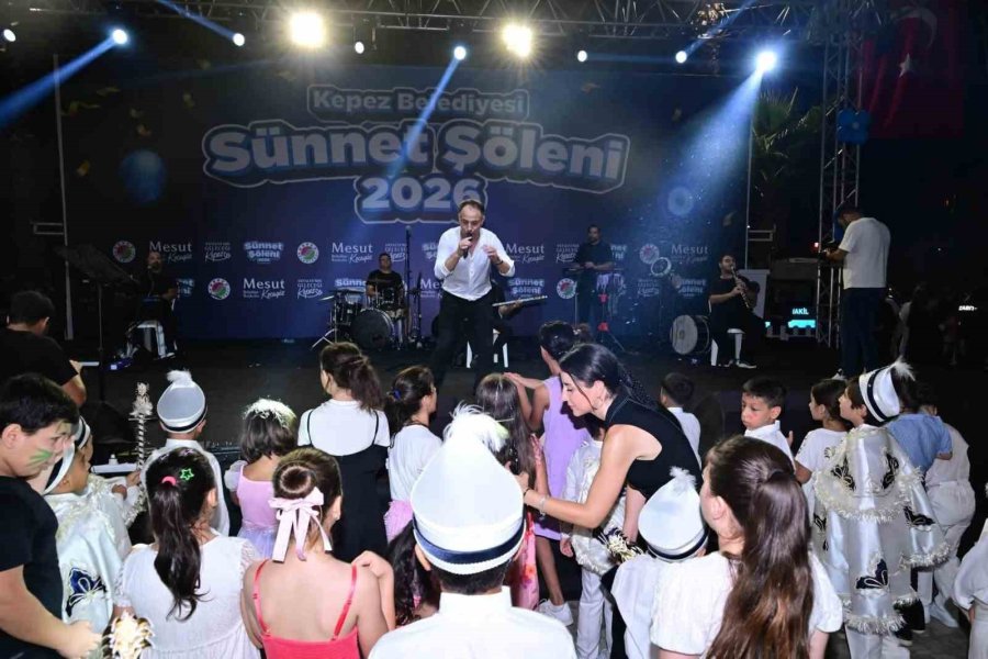 Kepez’de Sünnet Şöleni Coşkusu