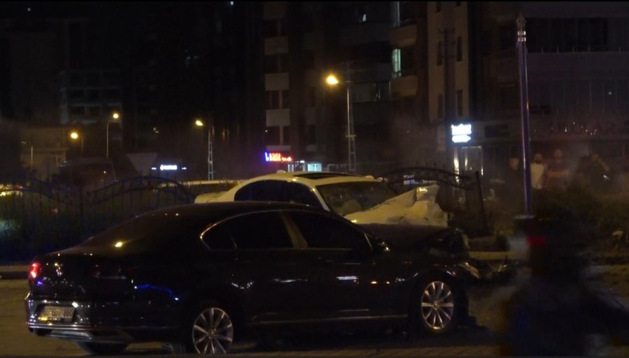 Konya’da İki Otomobil Çarpıştı: 2 Yaralı