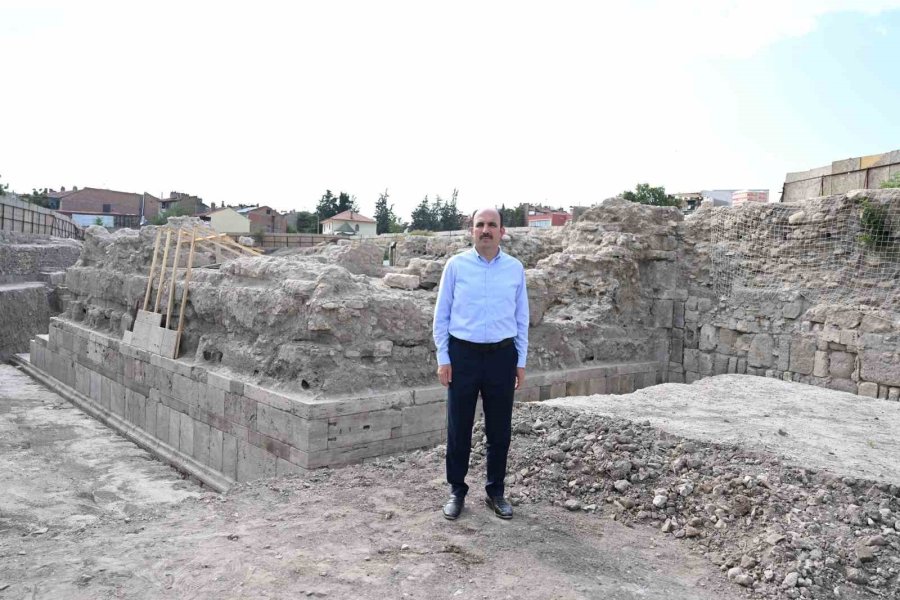 Başkan Altay: "larende Kazısı Konya Tarihine Etki Edecek Bir Keşif Oldu"