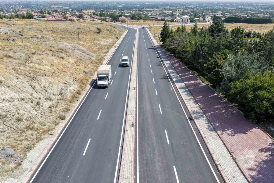 Meram Çayırbağı Caddesi’nde Ulaşım Konforu Arttı