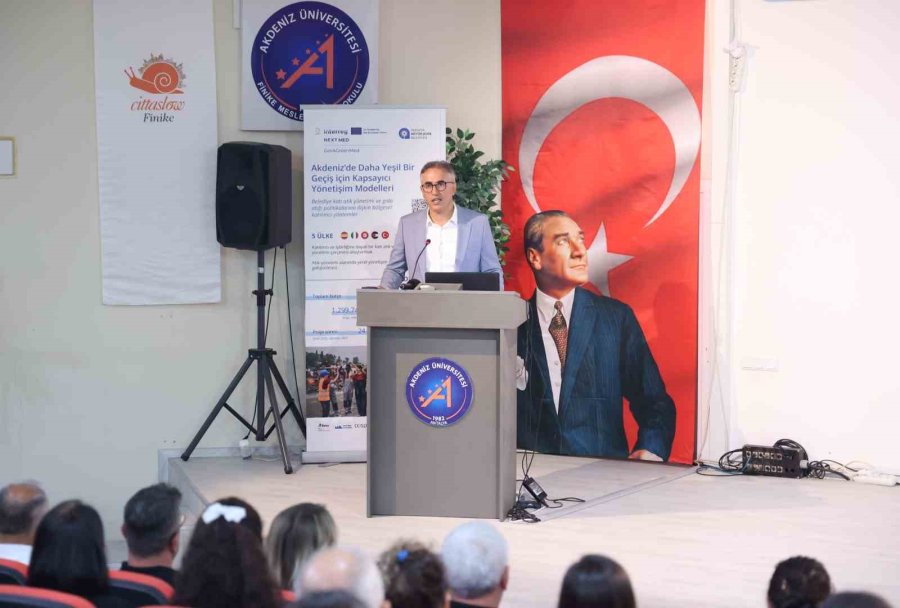 Büyükşehir’den Finike’de "yeşil Geçiş İçin Ortak Akıl Çalıştayı"