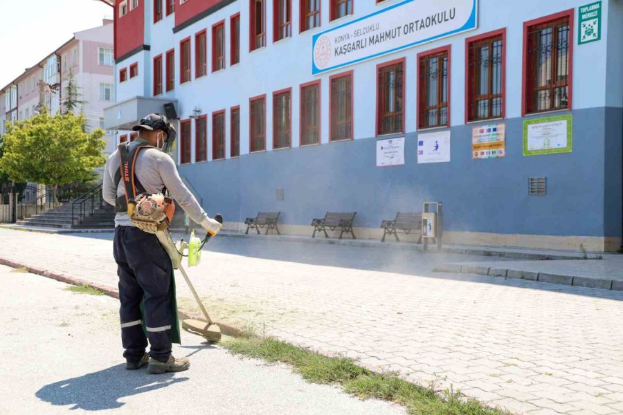 Selçuklu’da Okullar Yeni Eğitim Yılına Hazırlanıyor