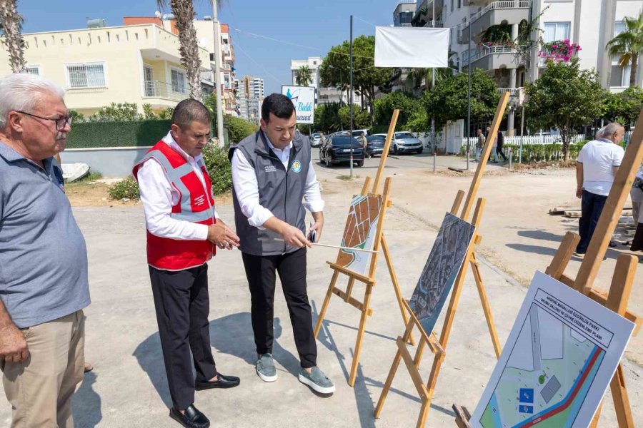 Mezitli’de Sahil Halk İçin Yeniden Düzenleniyor