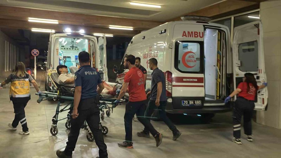 Karaman’da Alacak Verecek Meselesi Kanlı Bitti: 1 Yaralı