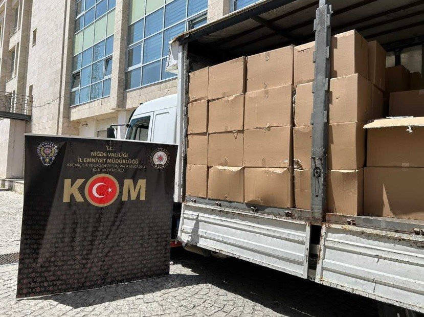 Niğde’de 15 Milyon Liralık Kaçakçılık Operasyonu: 1 Tutuklama